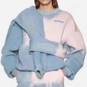 Rare Madhappy Blue and Pink Tie-Dye Sweatshirt